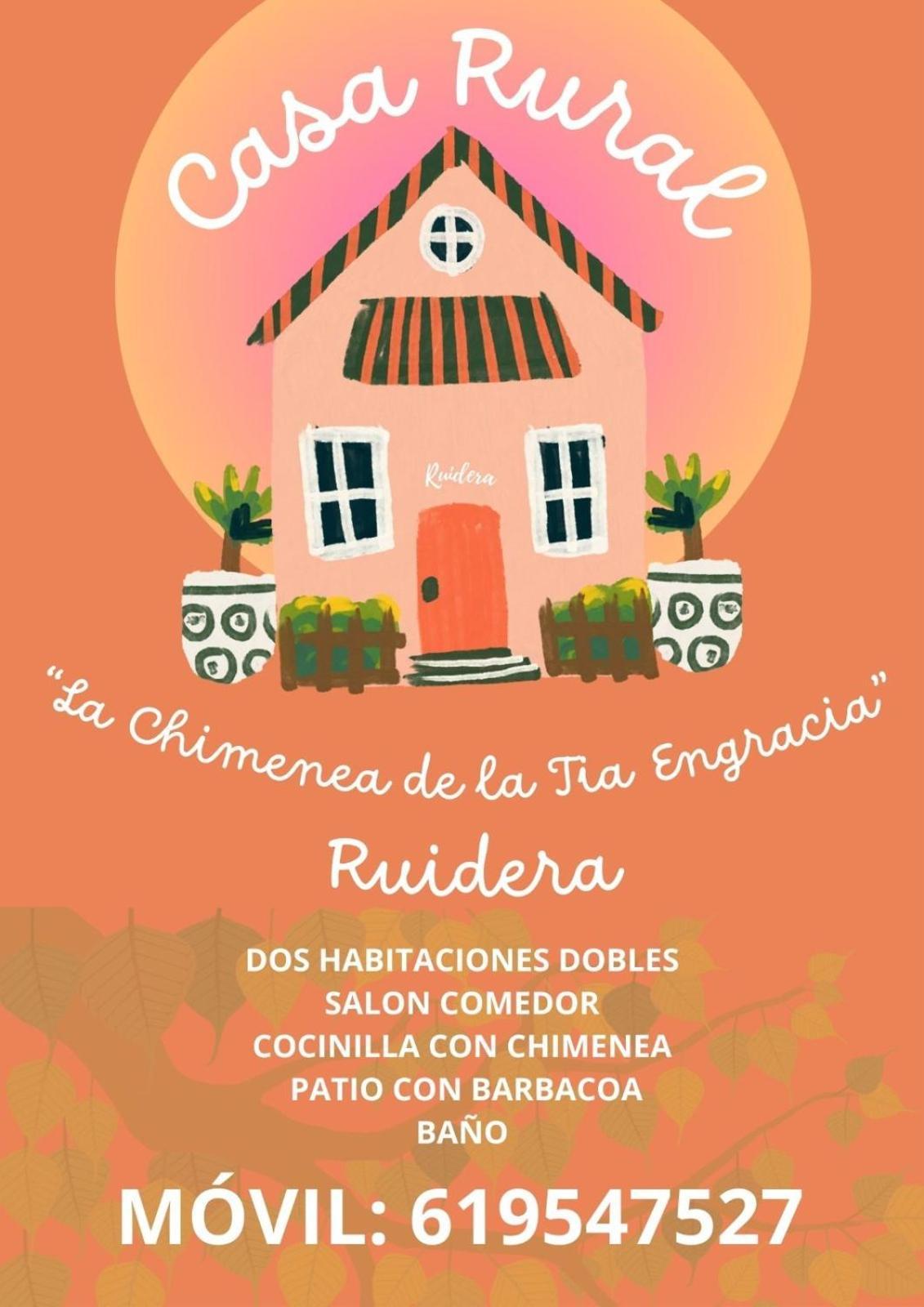 Villa La Chimenea De La Tia Engracia à Ruidera Extérieur photo